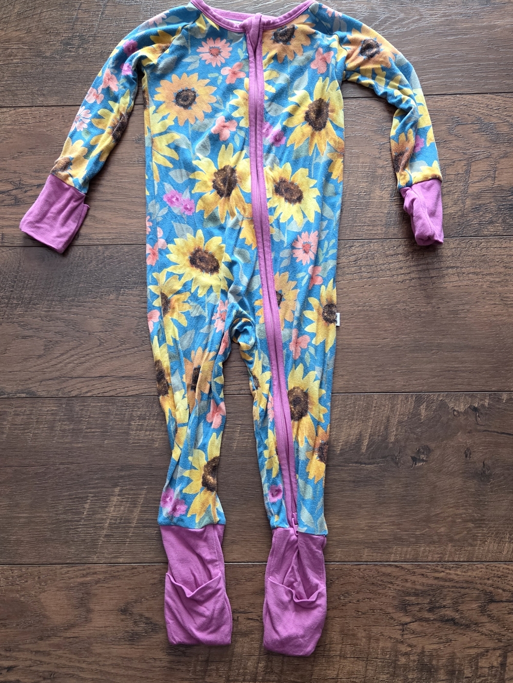 Little Sleepies Sunflower Zippy 6-12m